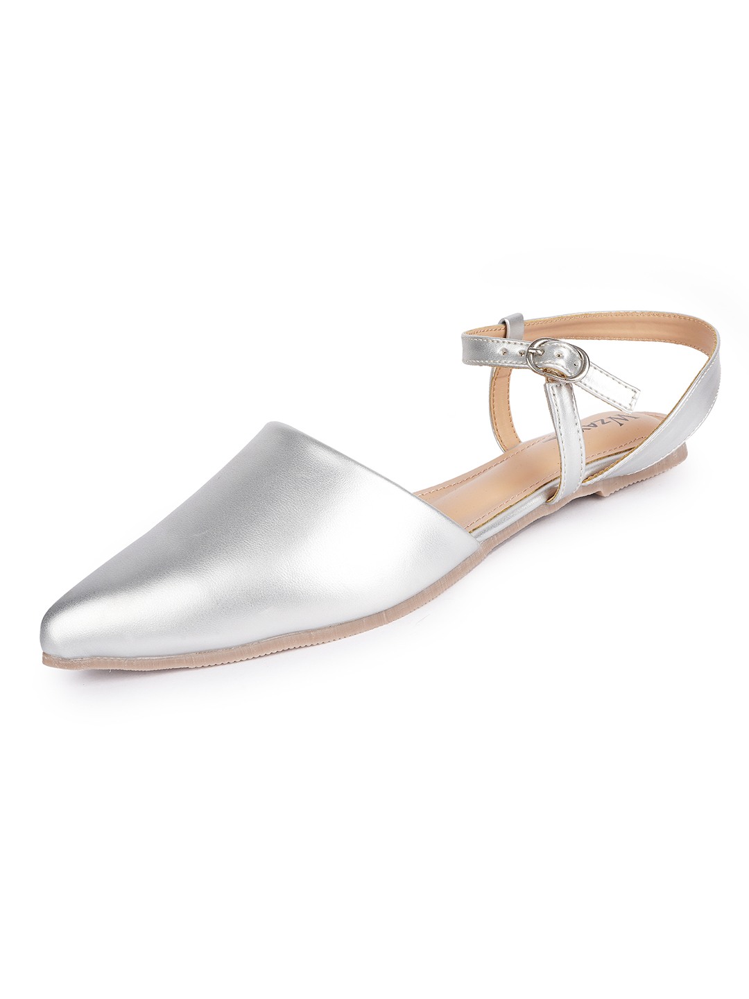Women Pointed Toe Strappy Mules