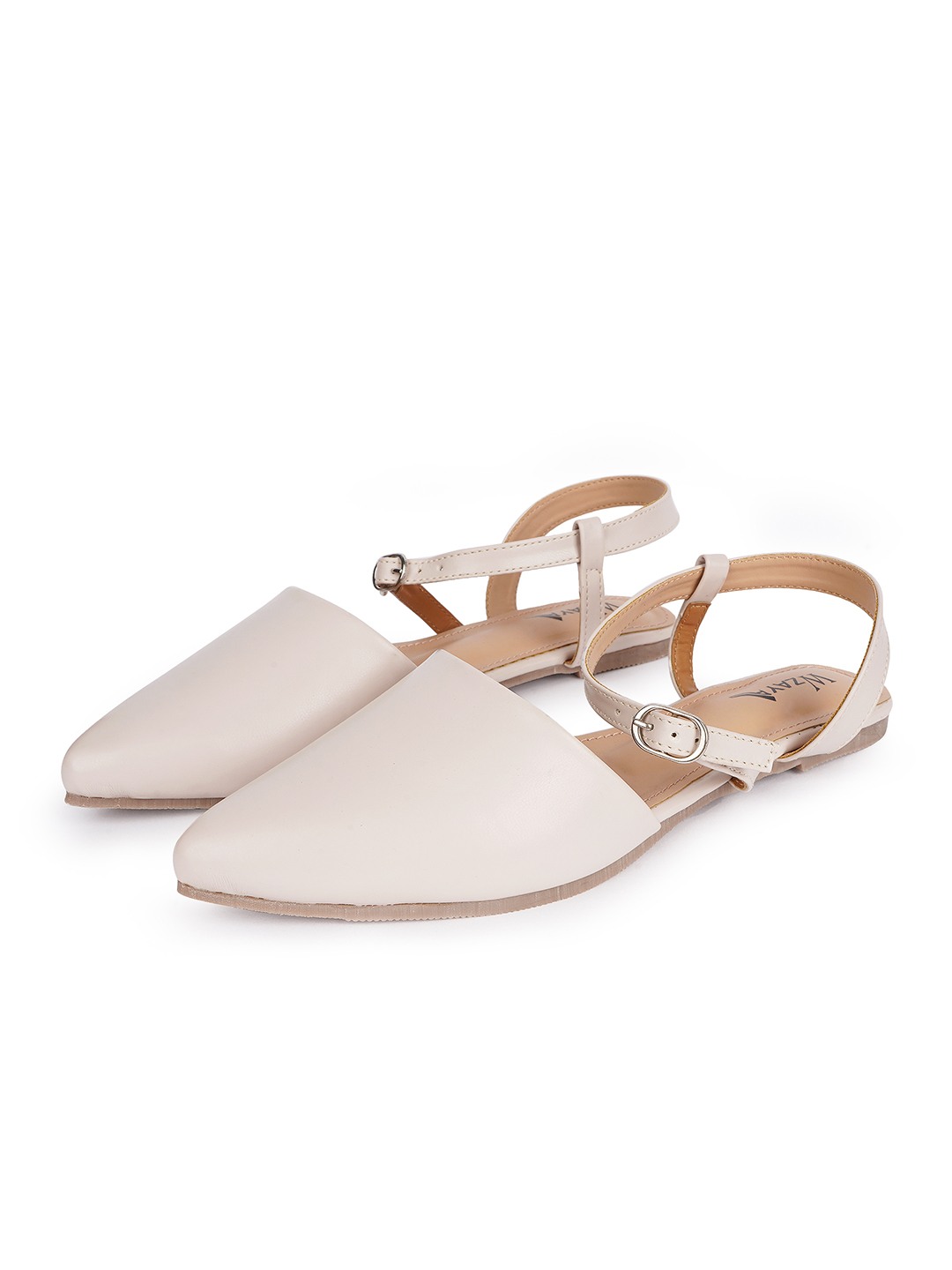 Women Pointed Toe Strappy Mules