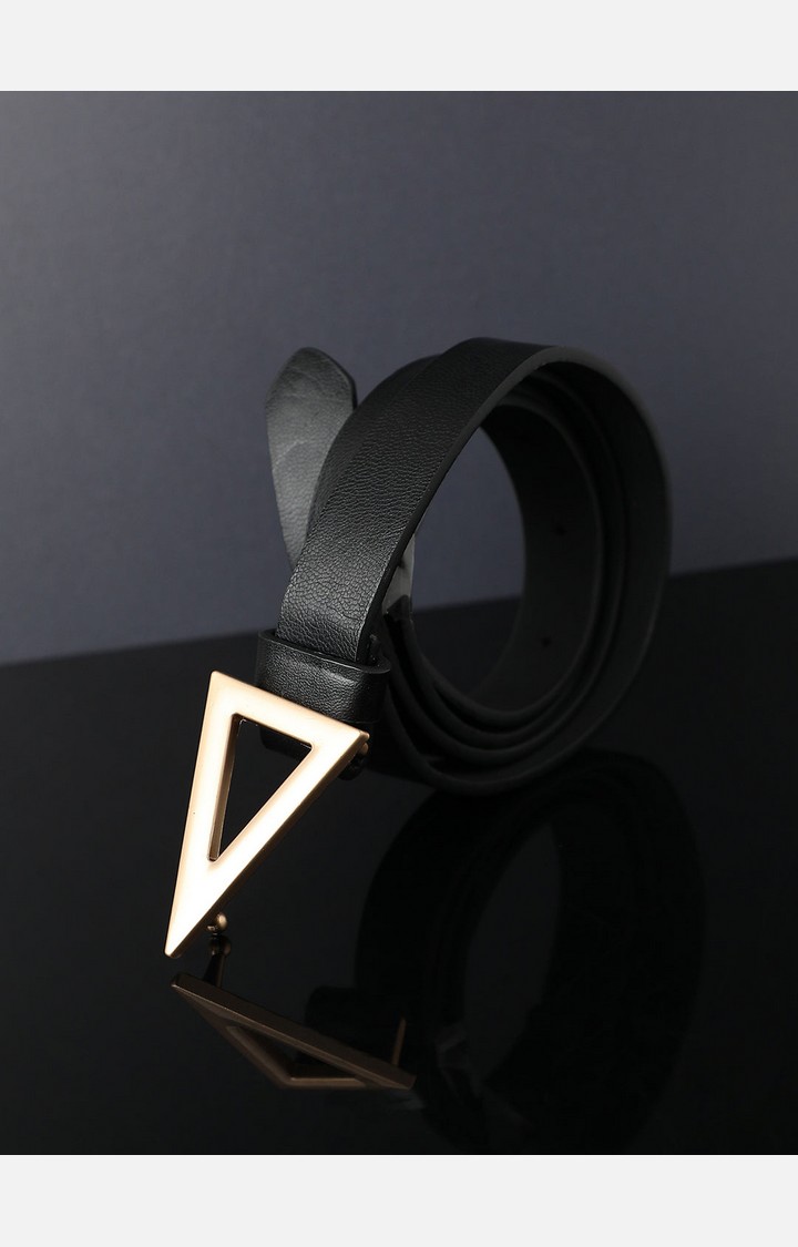 Haute Sauce By Campus Sutra Black Solid Single Clothing Accessory