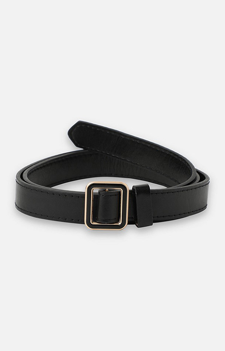 Haute Sauce By Campus Sutra Black Solid Single Clothing Accessory