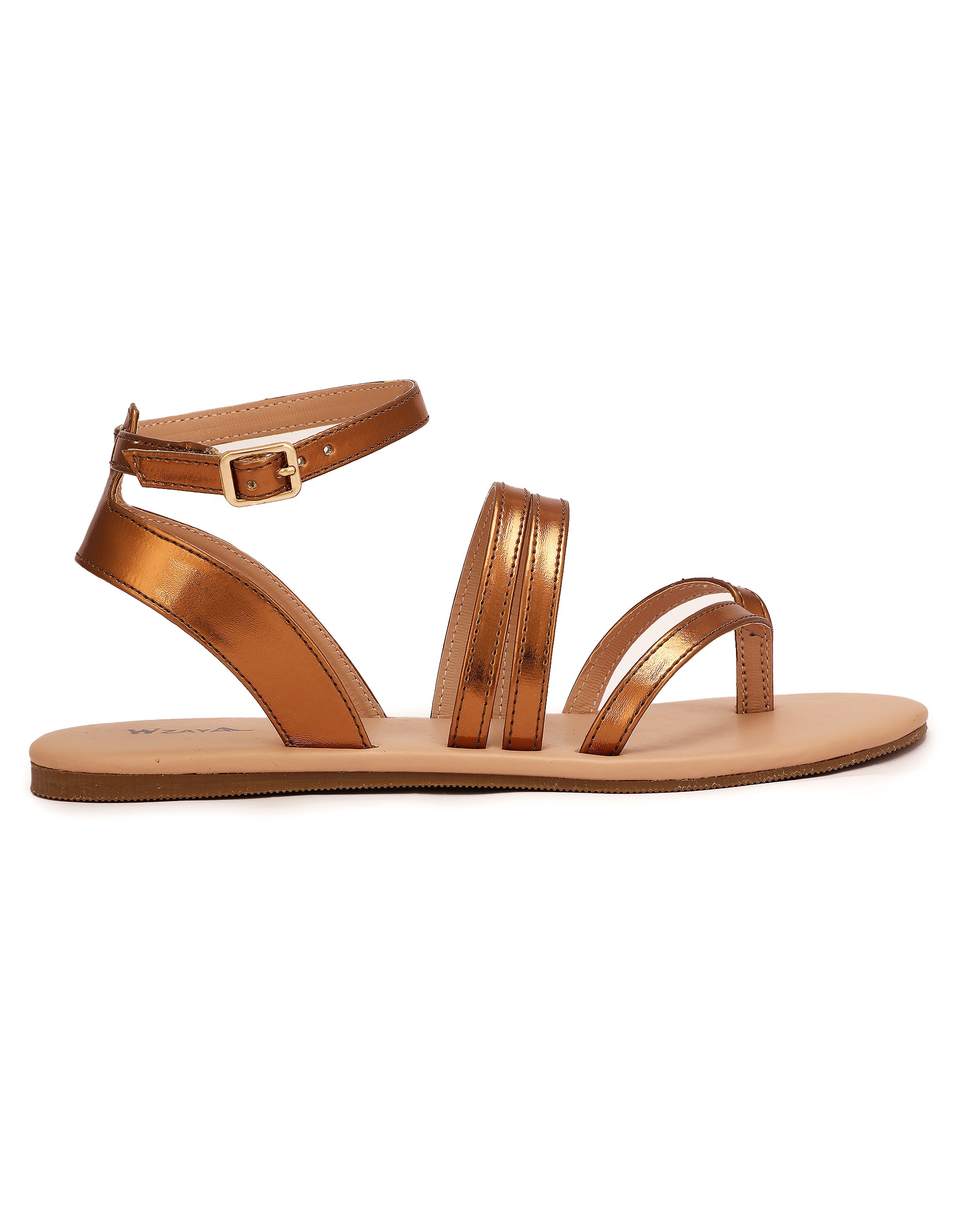 wzaya bronze sandals