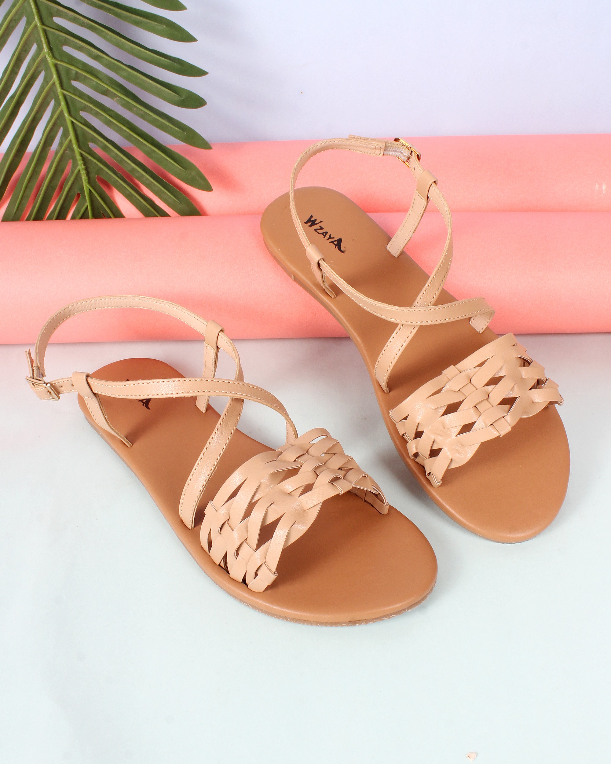 wzaya beige sandals