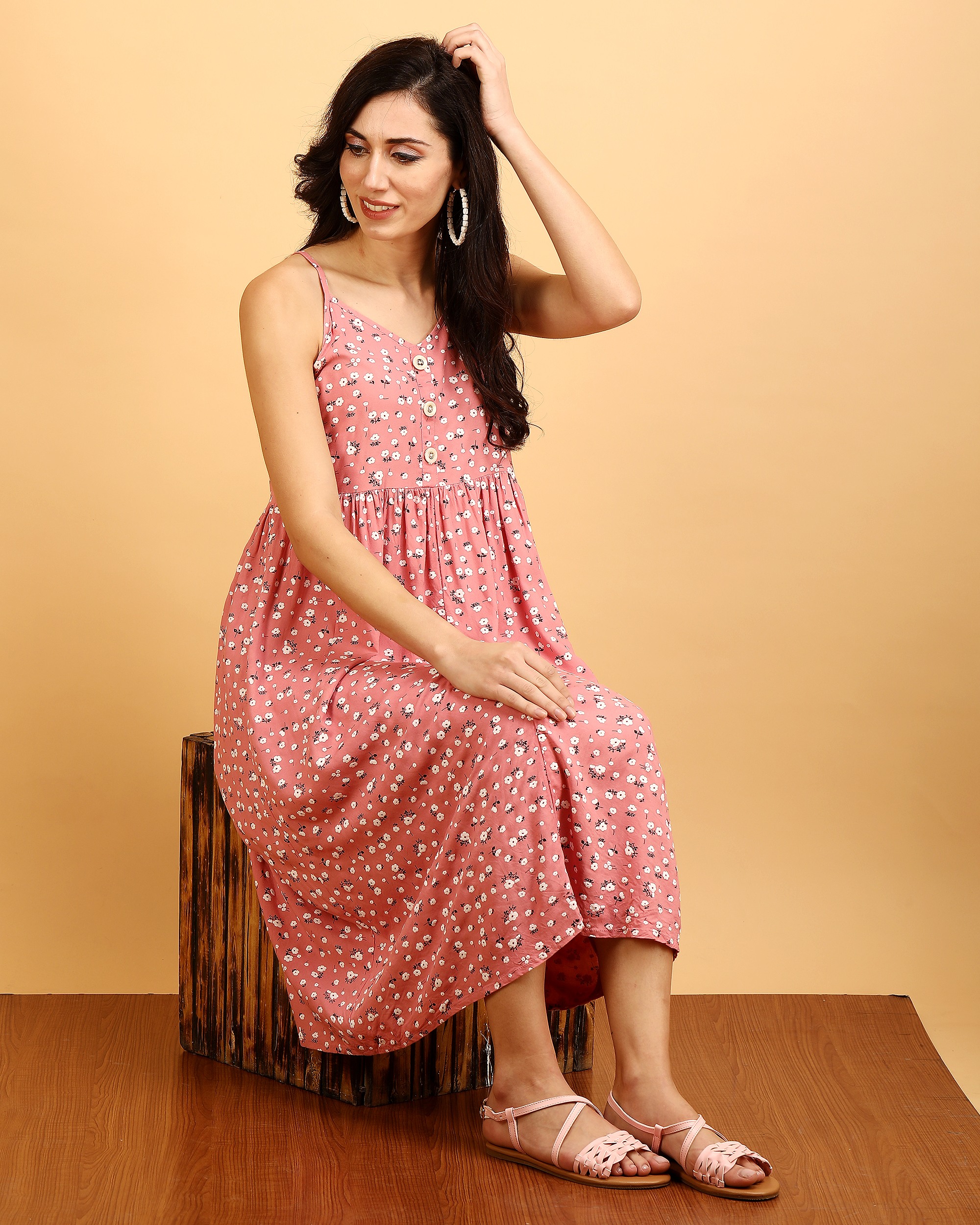 wzaya pink sandals