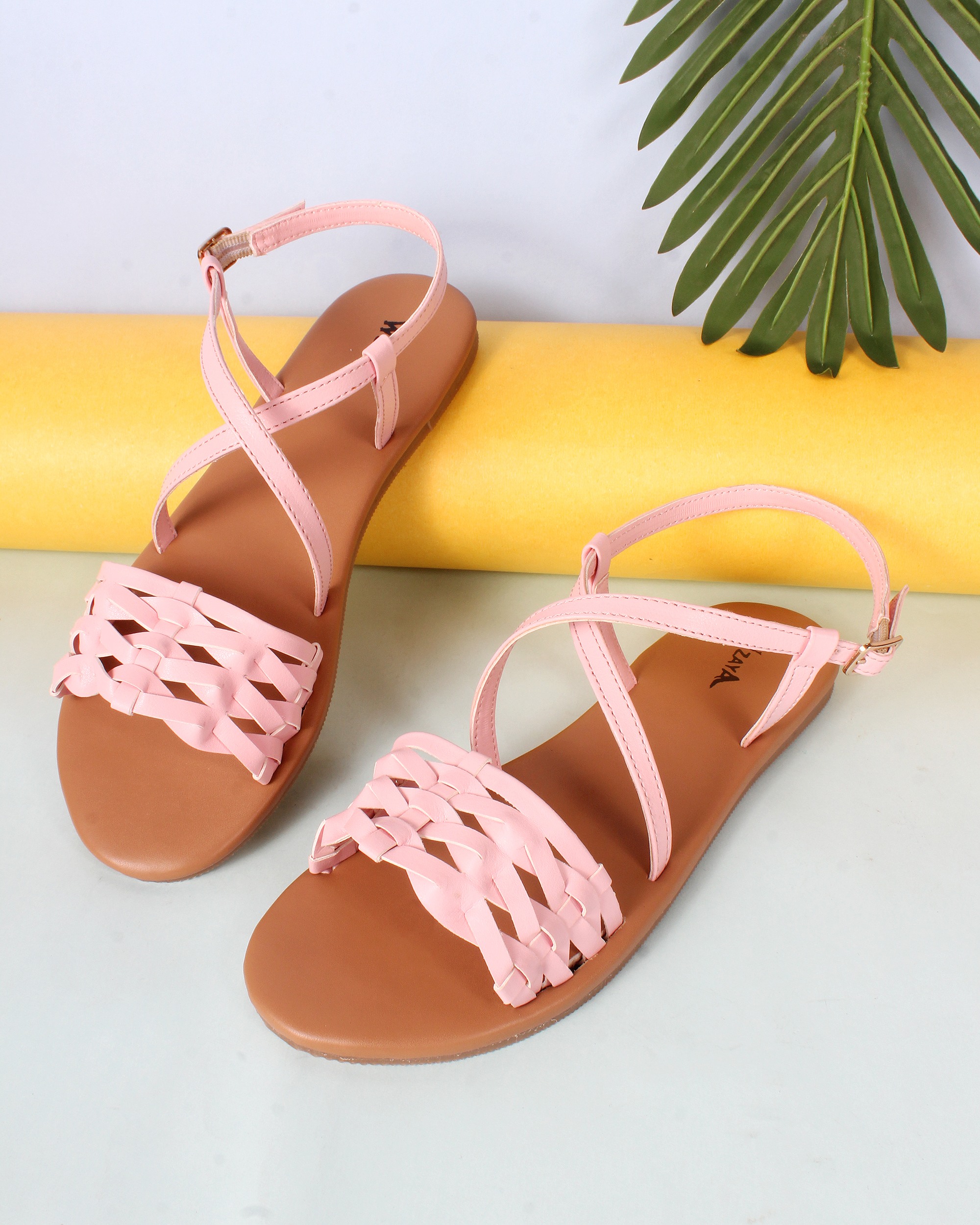 wzaya pink sandals