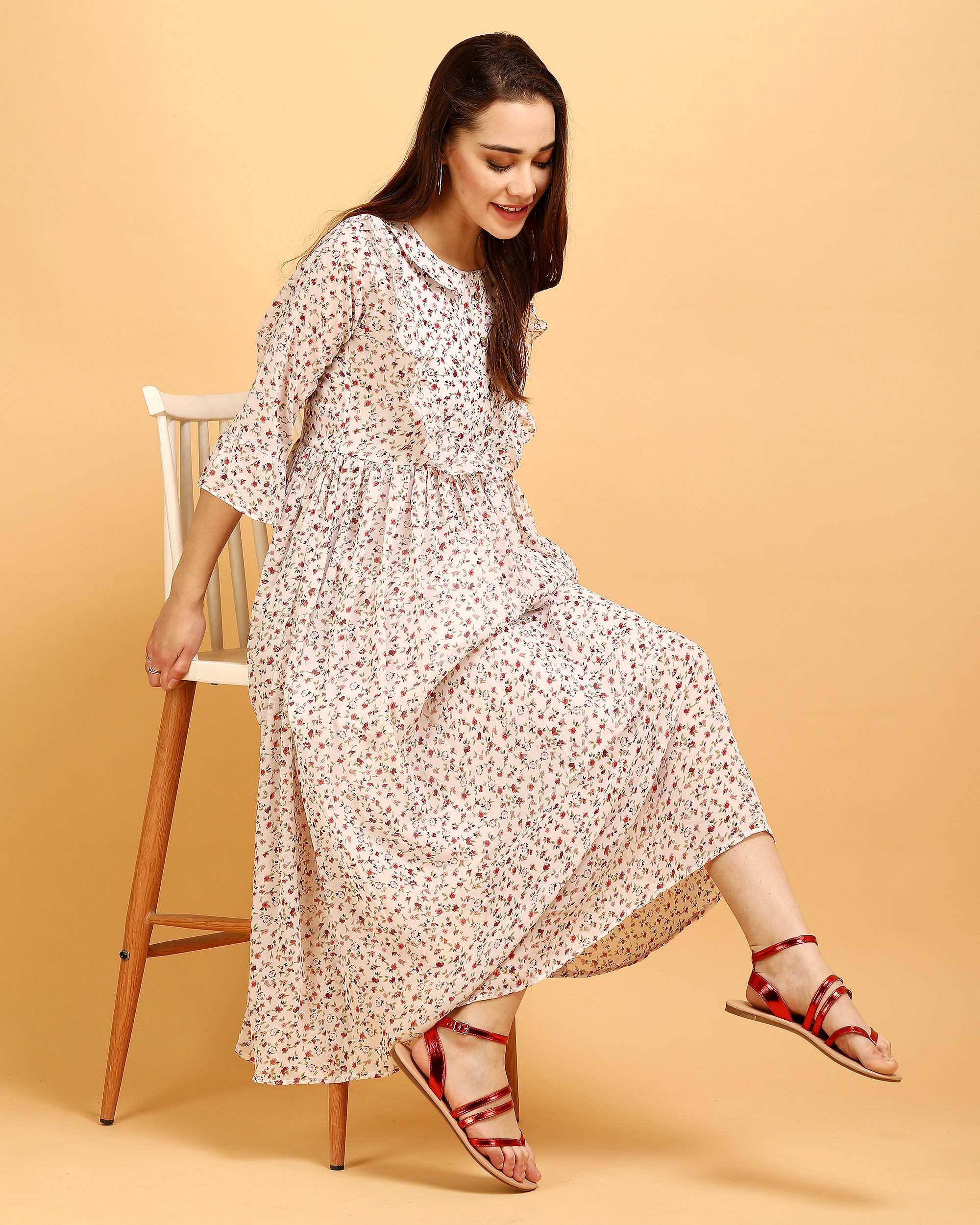 wzaya red sandals