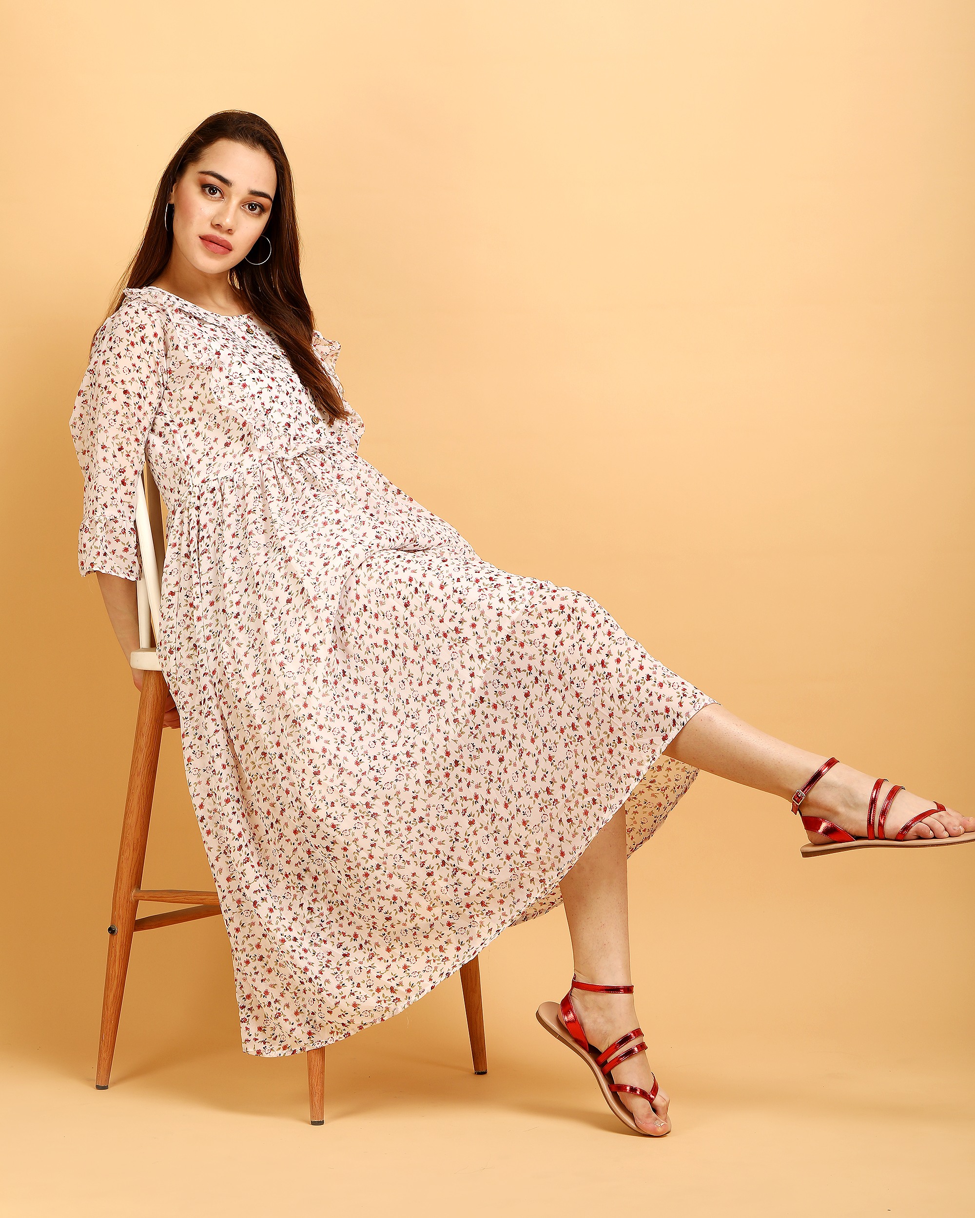 wzaya red sandals