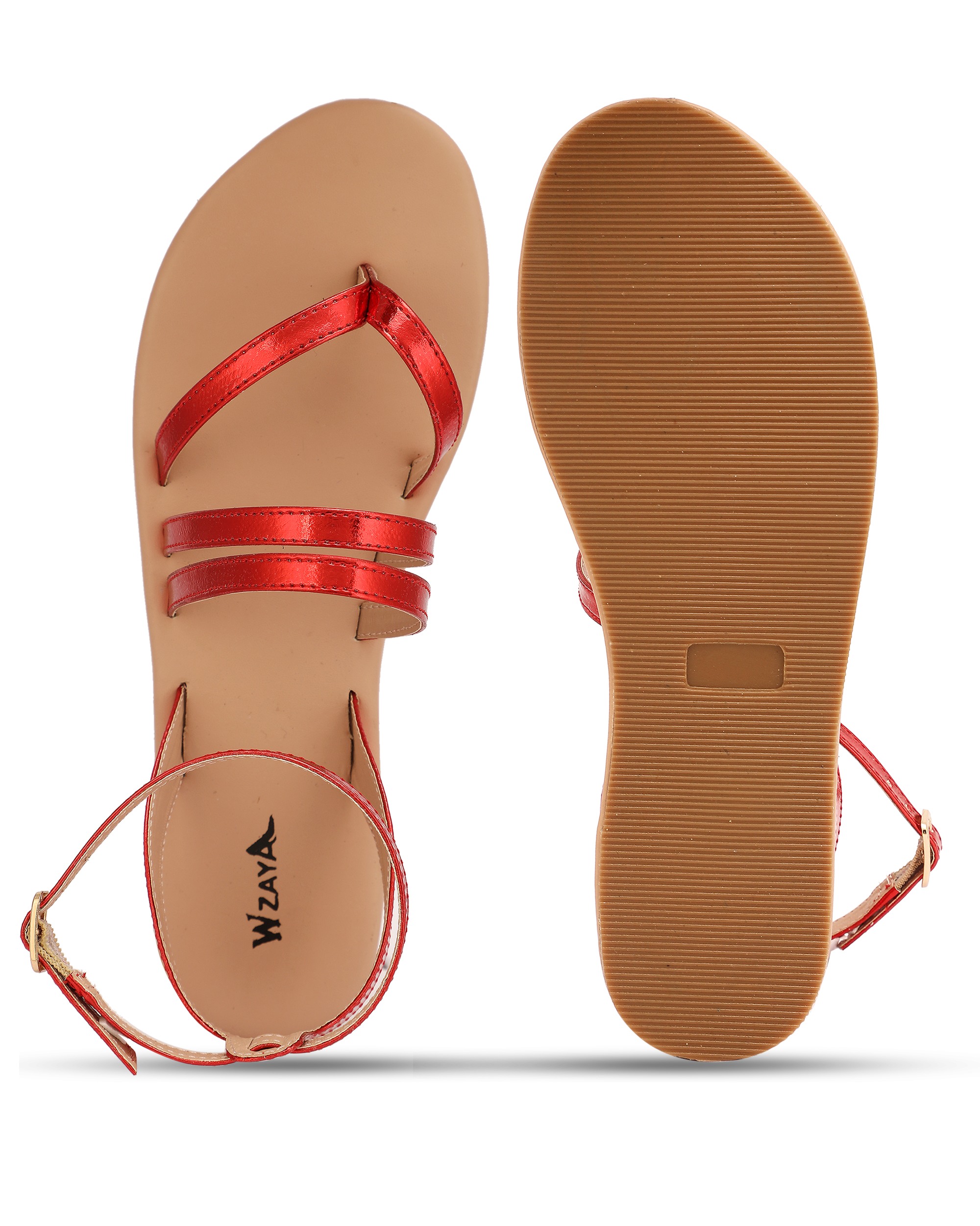 wzaya red sandals