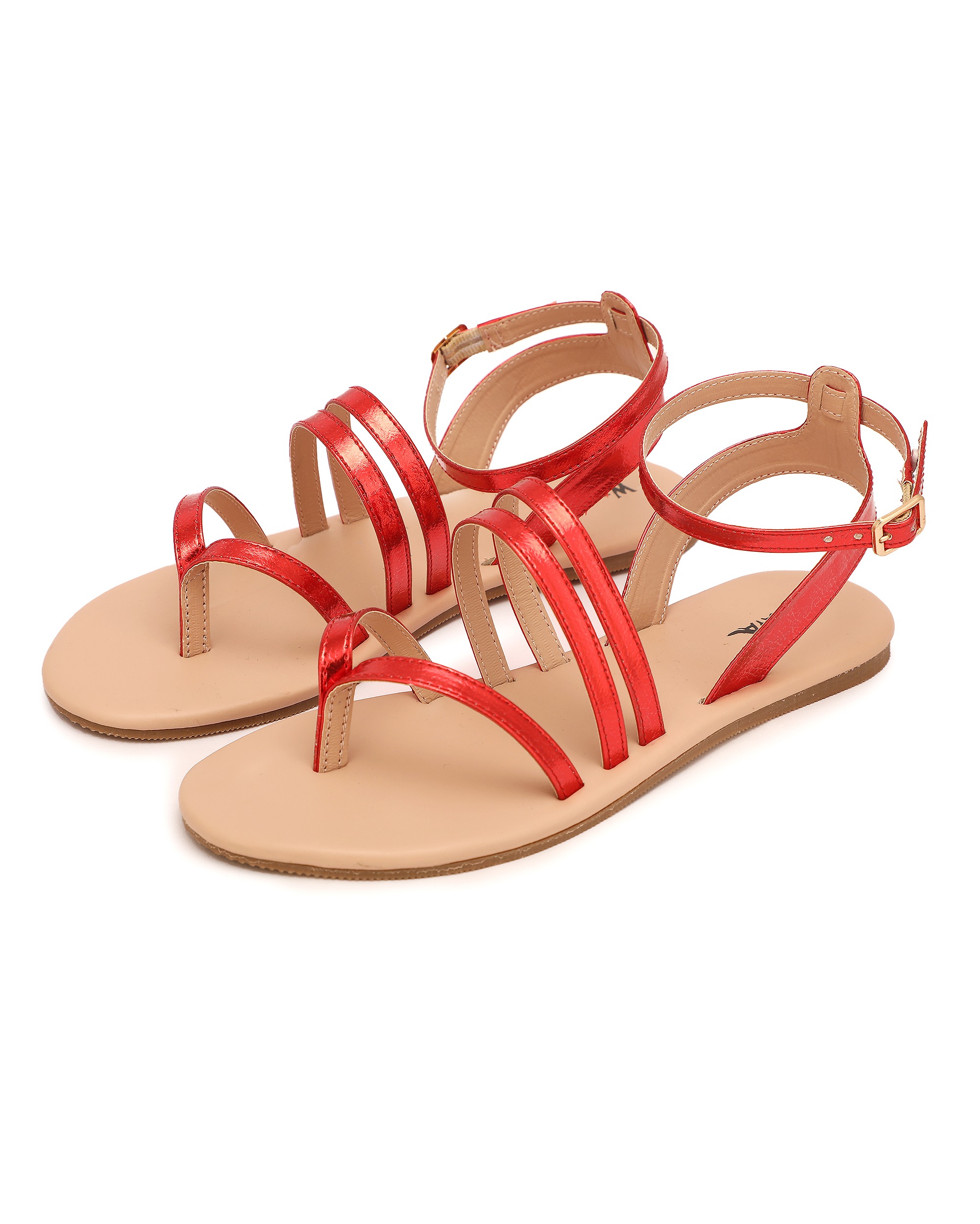 wzaya red sandals