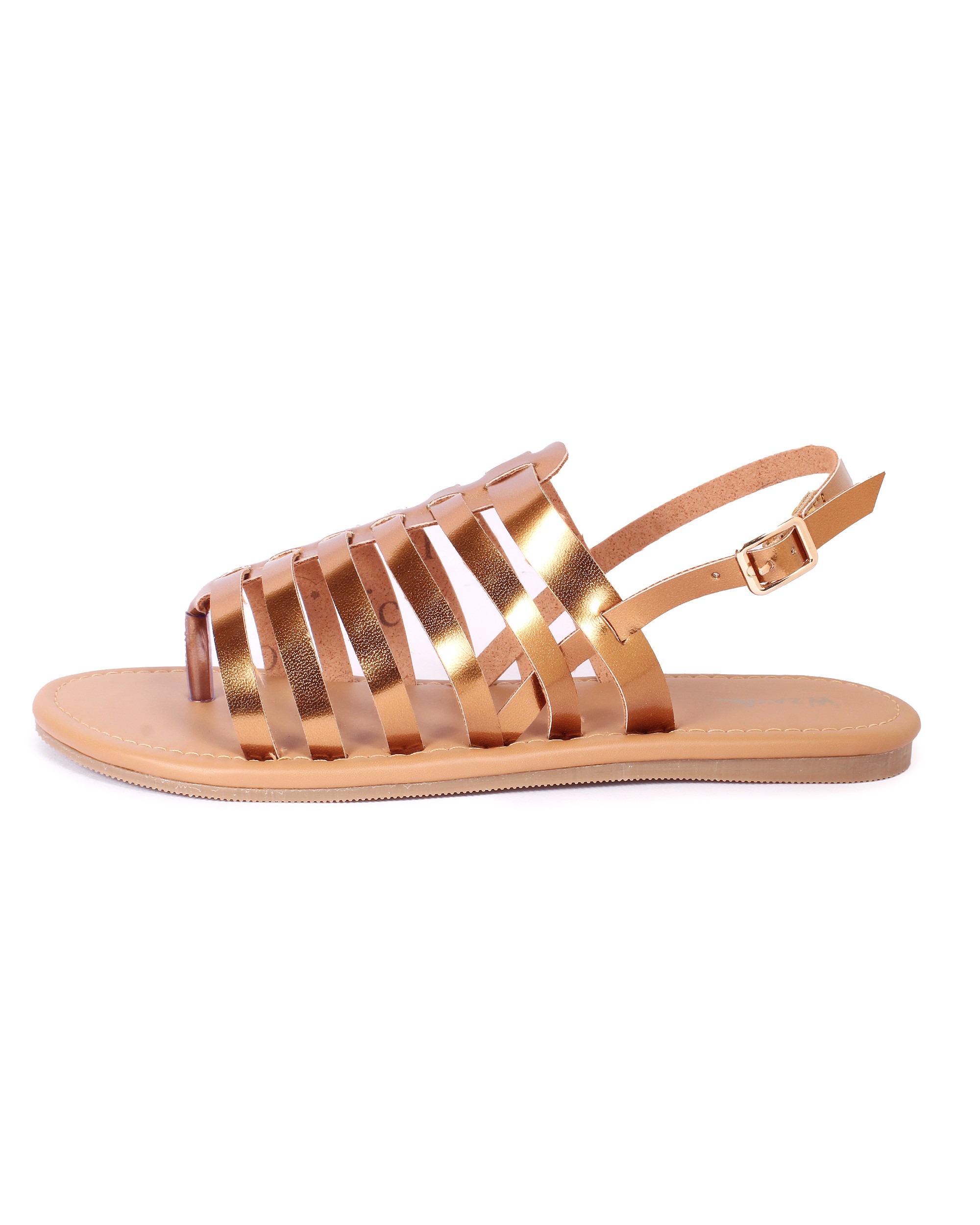 wzaya rose gold sandals