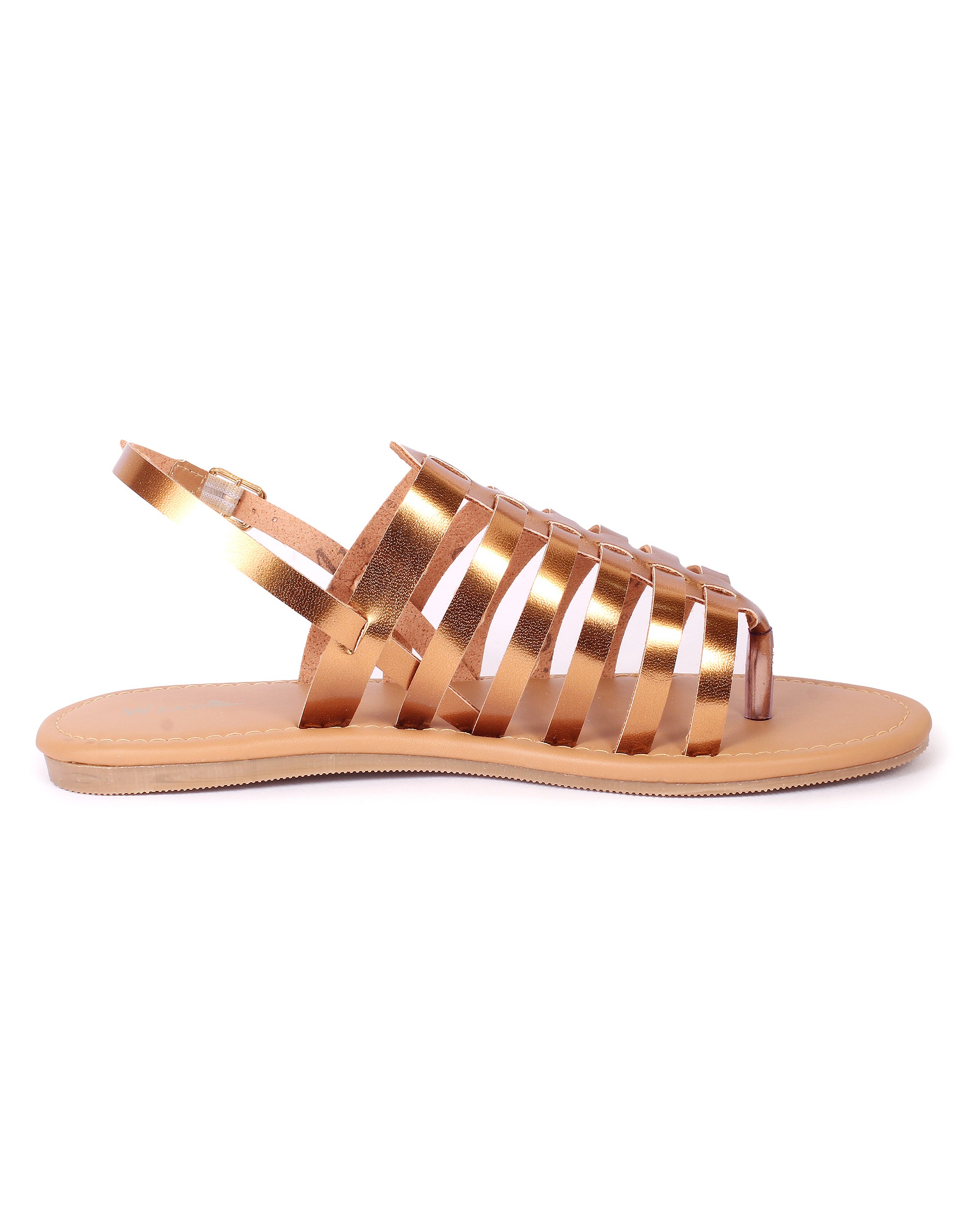 wzaya rose gold sandals