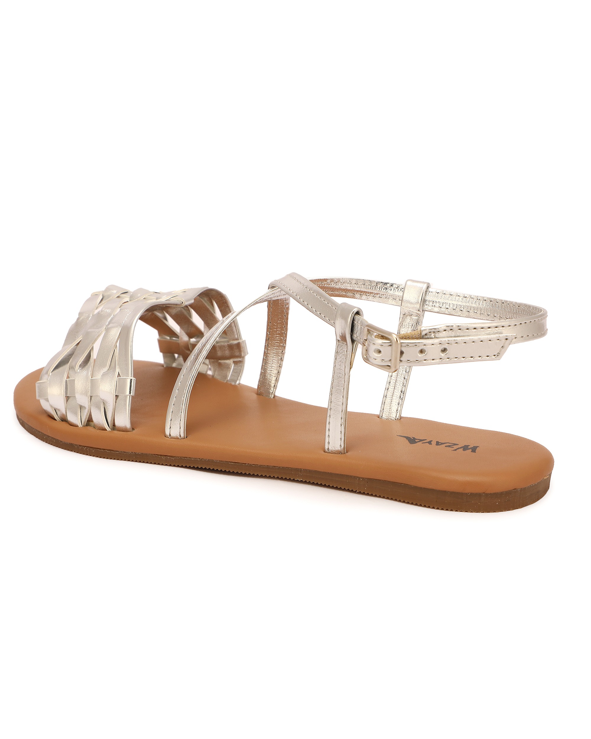 wzaya silver sandals