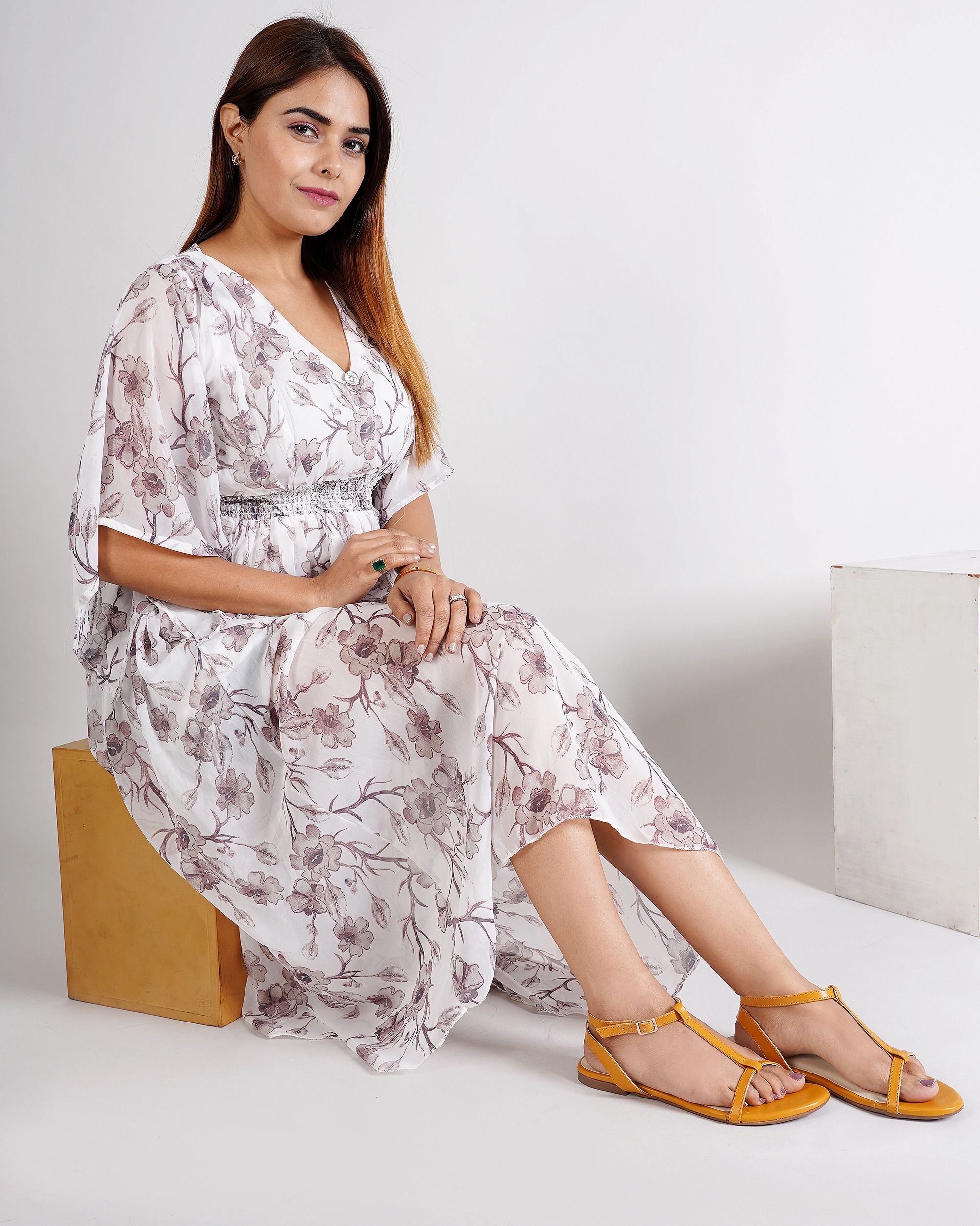 wzaya yellow sandals