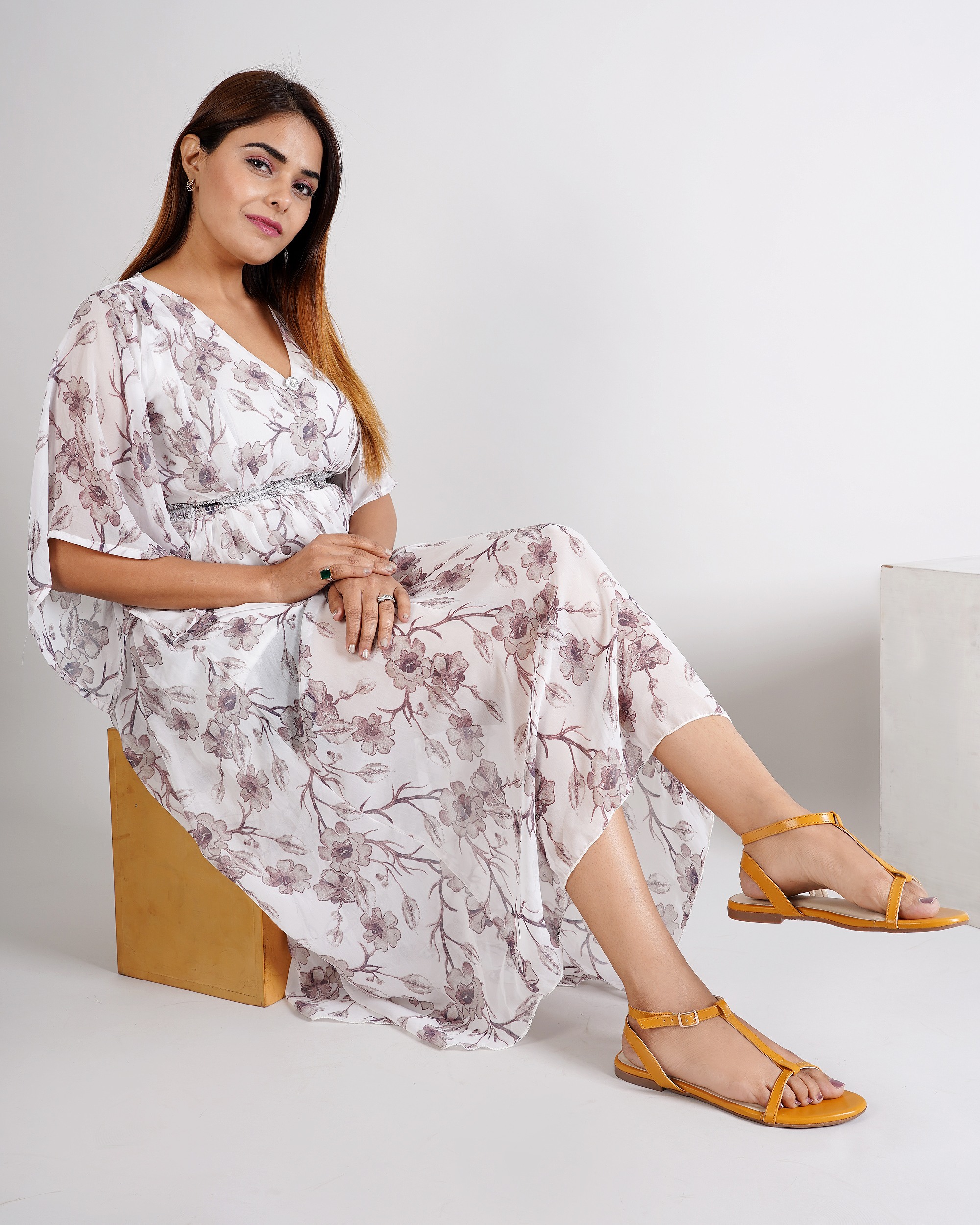 wzaya yellow sandals