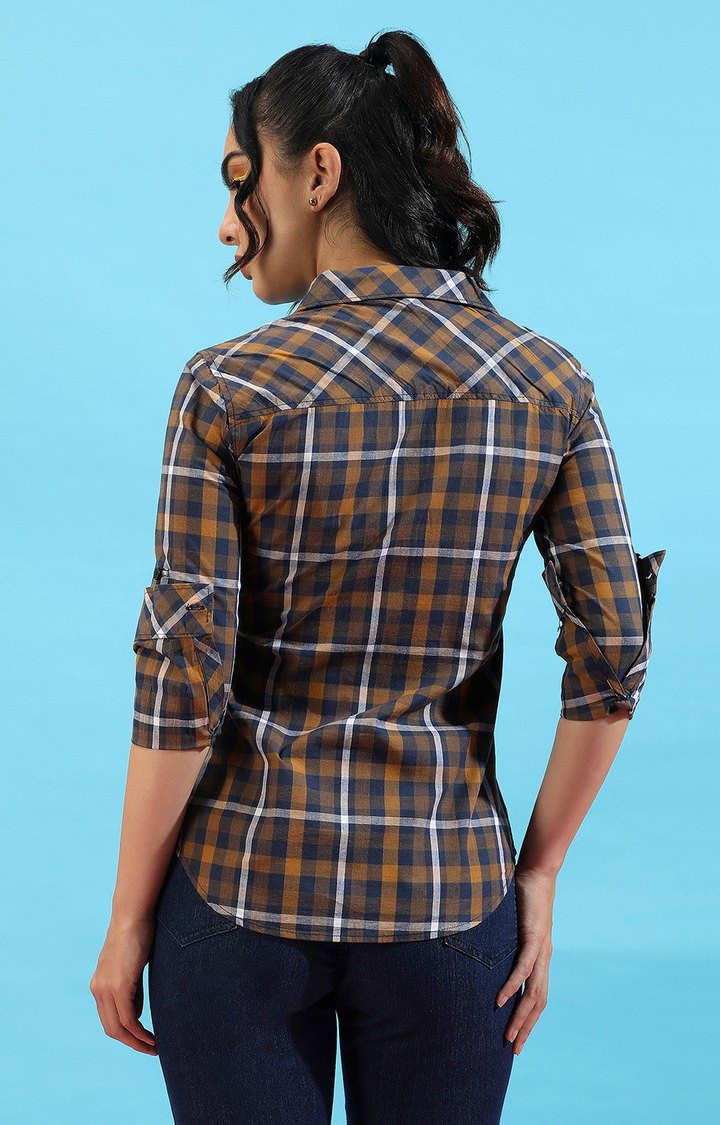 Women's Multi Checked Casual Shirts