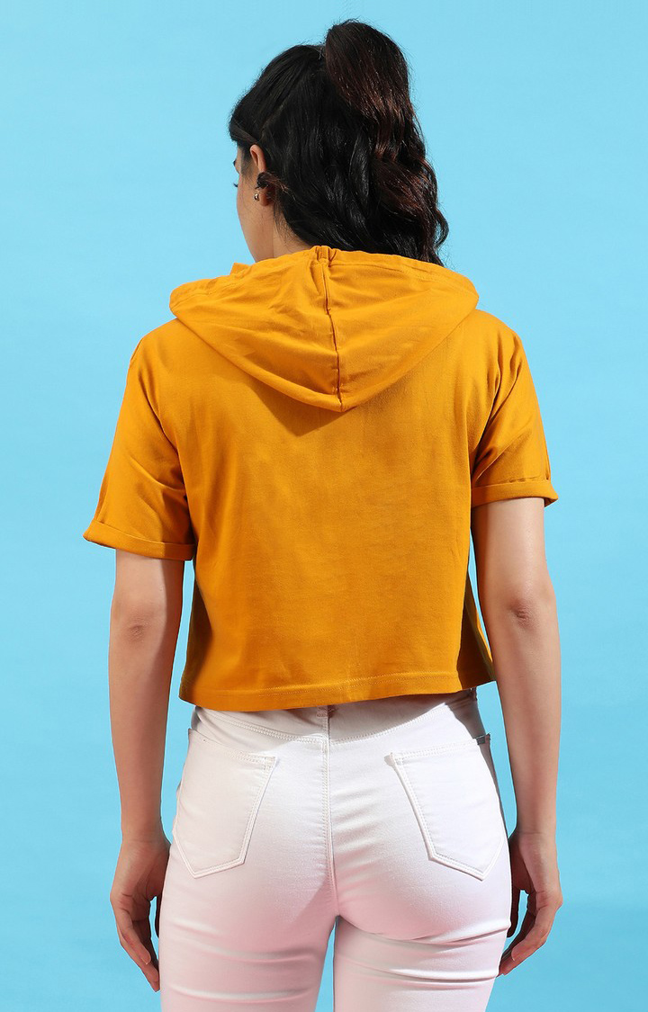 Mustard hoodies womens clearance