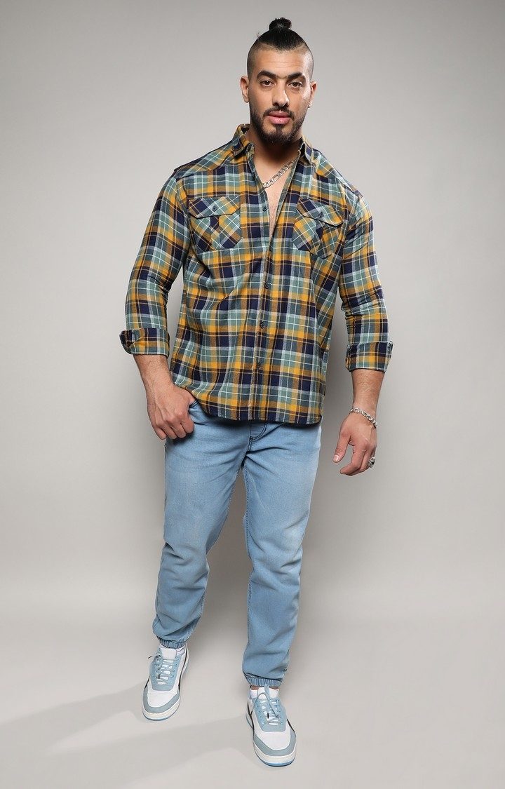 Men's Multi Checked Casual Shirts