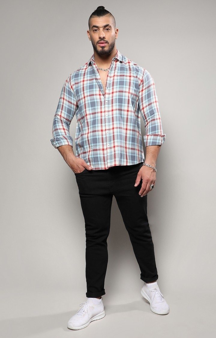 Men's Multi Checked Casual Shirts