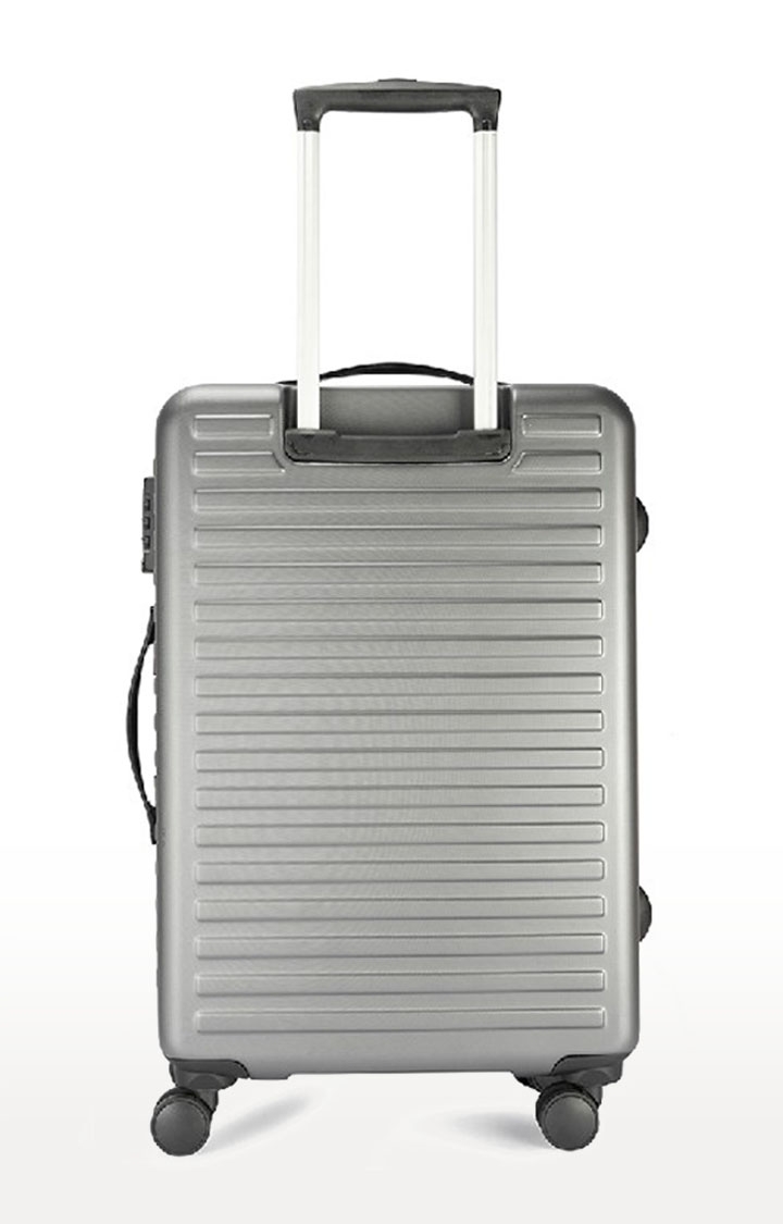 Assembly | Medium Check-in Luggage Trolley Bag (Free Packing Set) | Grey 5