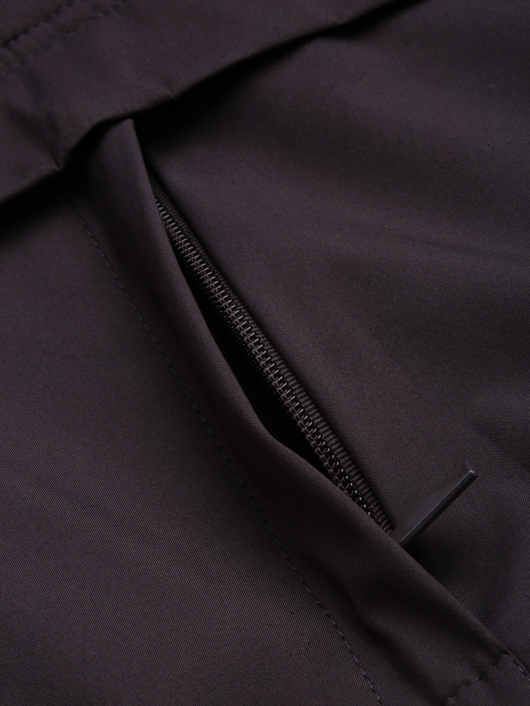Showoff | SHOWOFF Men's Mock Collar Solid Grey Open Front Jacket 7