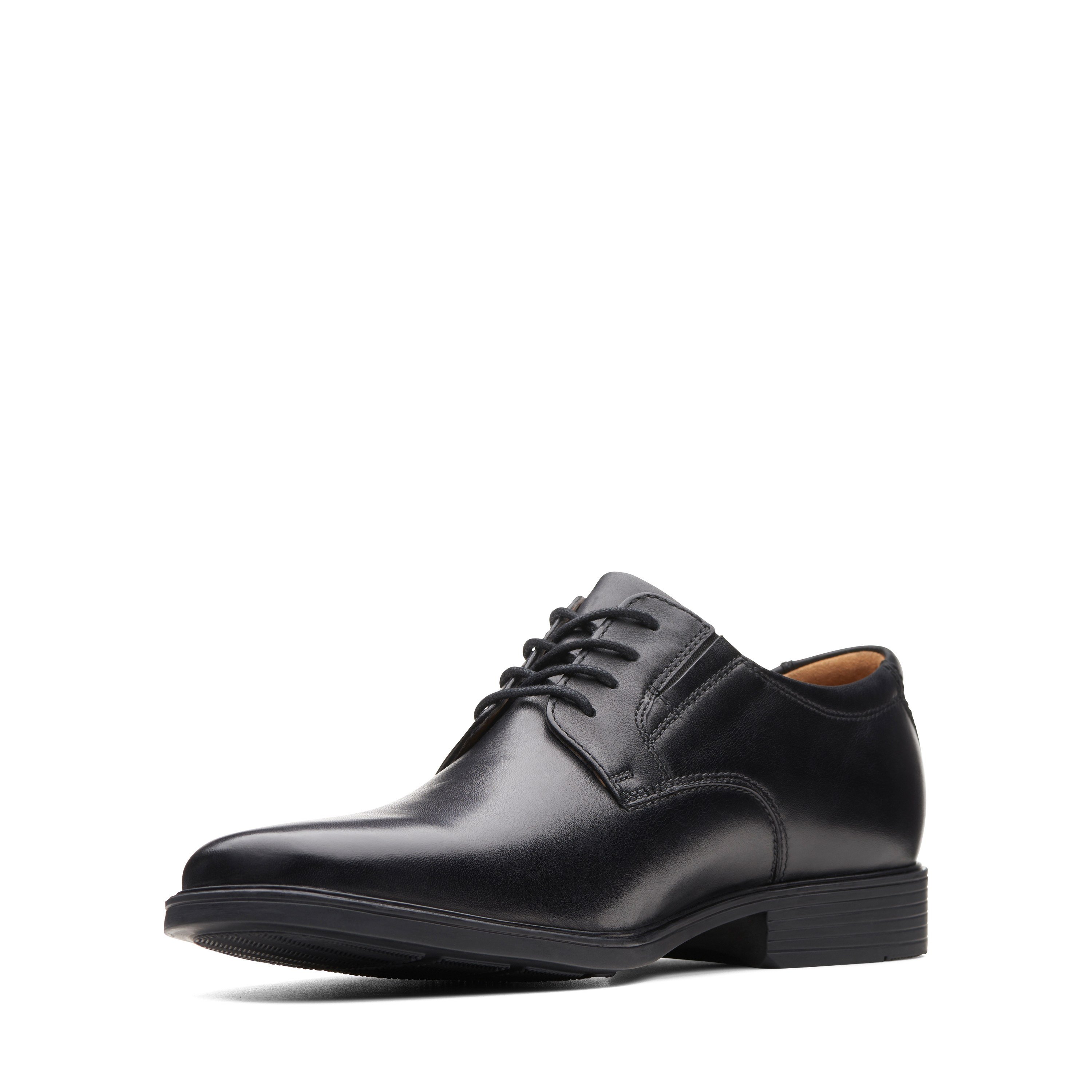 Men's Black Leather Formal Lace-ups