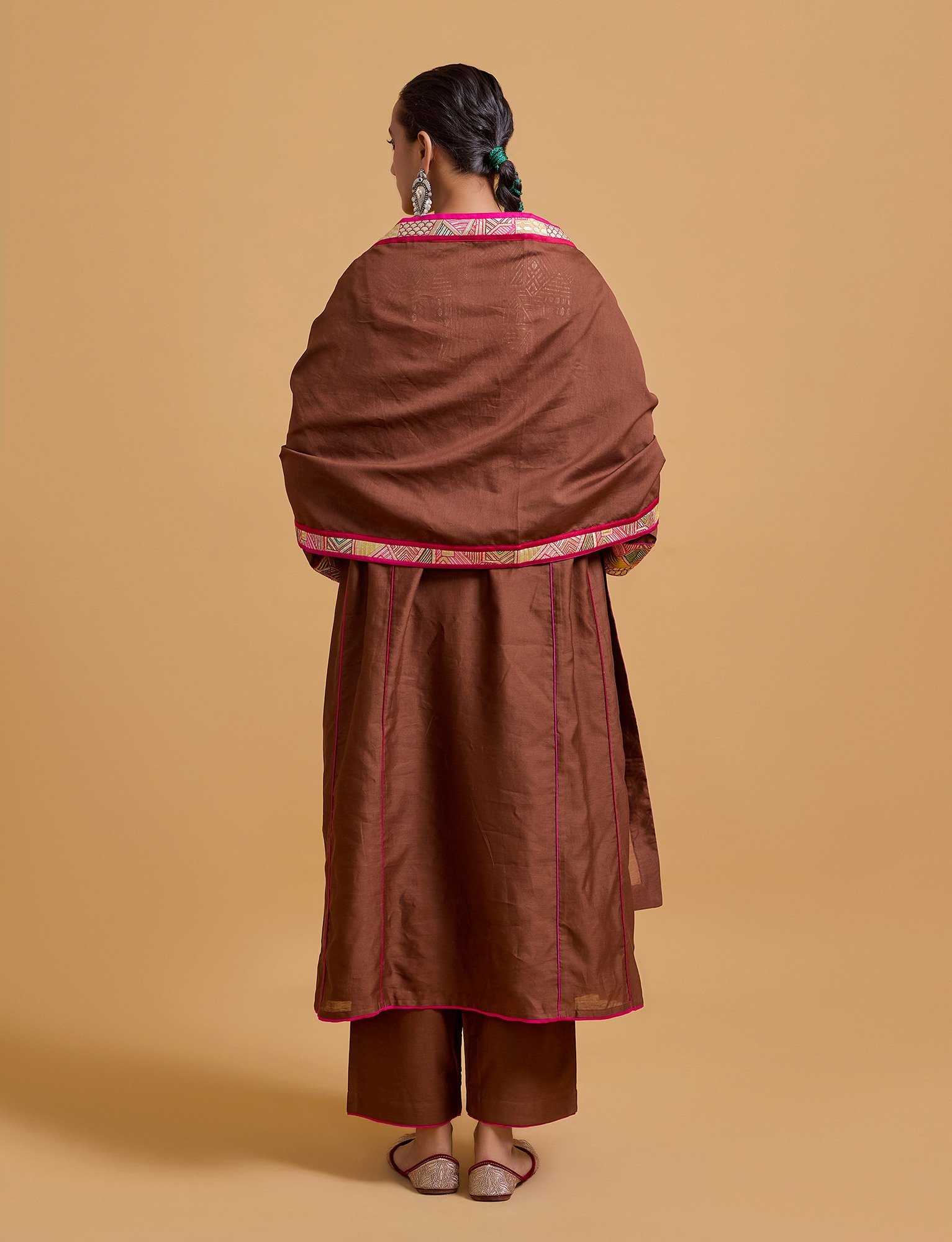 Mithai Brown Stole