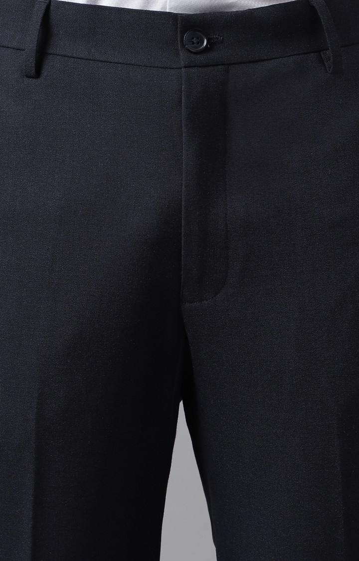 SUBTRACT Formal 4 way Stretch Trousers in Melbourne Blue- Slim Fit