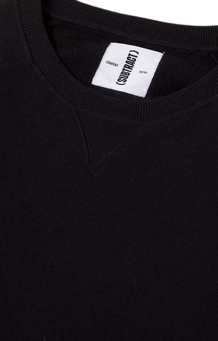 Men's Black Knit Co-ord Set