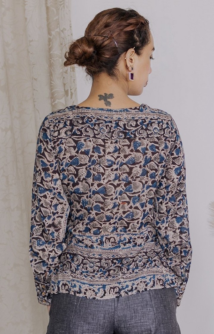 Women's Multi Cotton Printed Tops