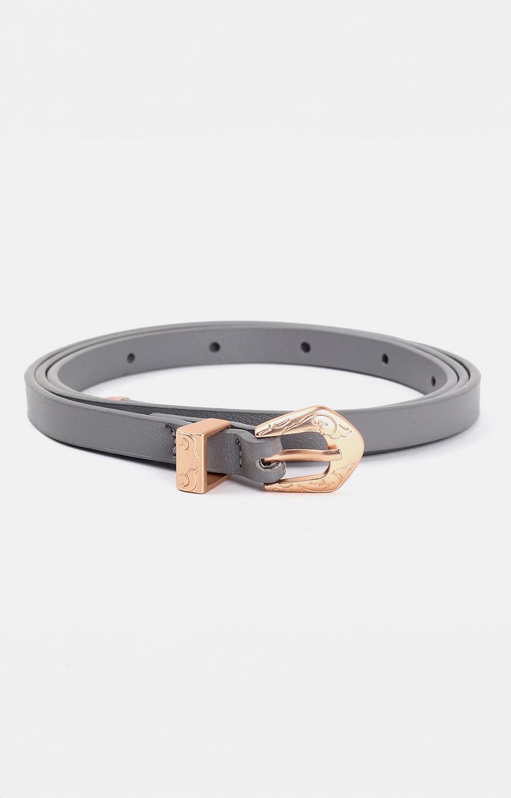 Haute Sauce By Campus Sutra Grey Solid Single Clothing Accessory