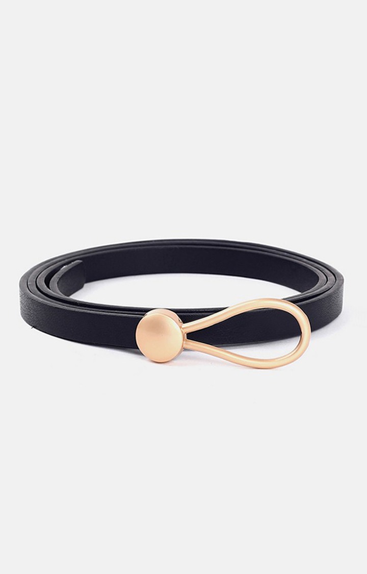 Haute Sauce By Campus Sutra Black Solid Single Clothing Accessory