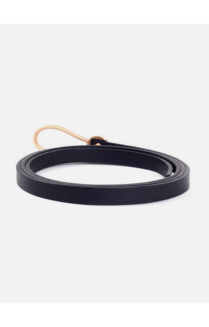 Haute Sauce By Campus Sutra Black Solid Single Clothing Accessory
