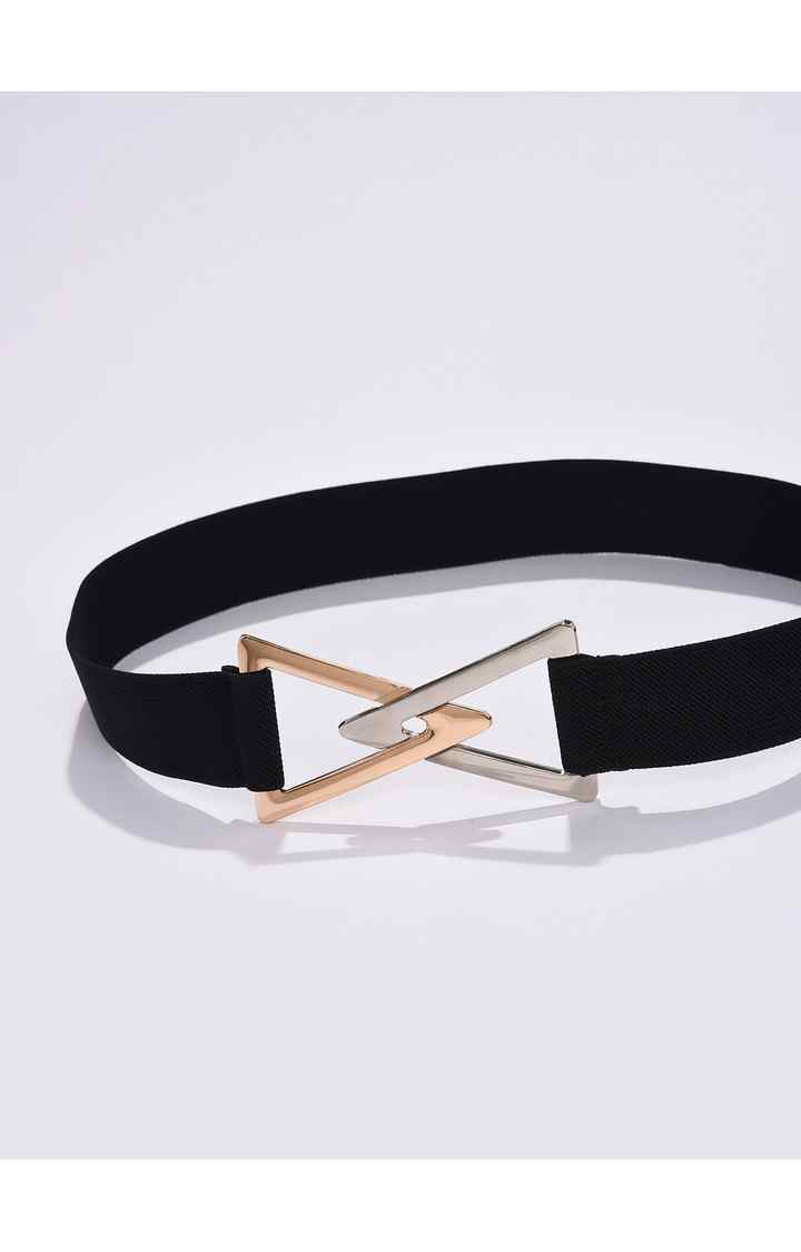 Haute Sauce By Campus Sutra Black Solid Single Clothing Accessory