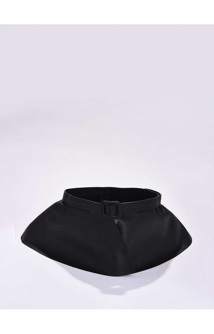 Haute Sauce By Campus Sutra Black Solid Single Clothing Accessory
