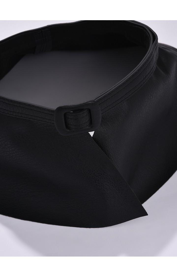Haute Sauce By Campus Sutra Black Solid Single Clothing Accessory