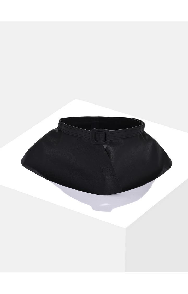 Haute Sauce By Campus Sutra Black Solid Single Clothing Accessory