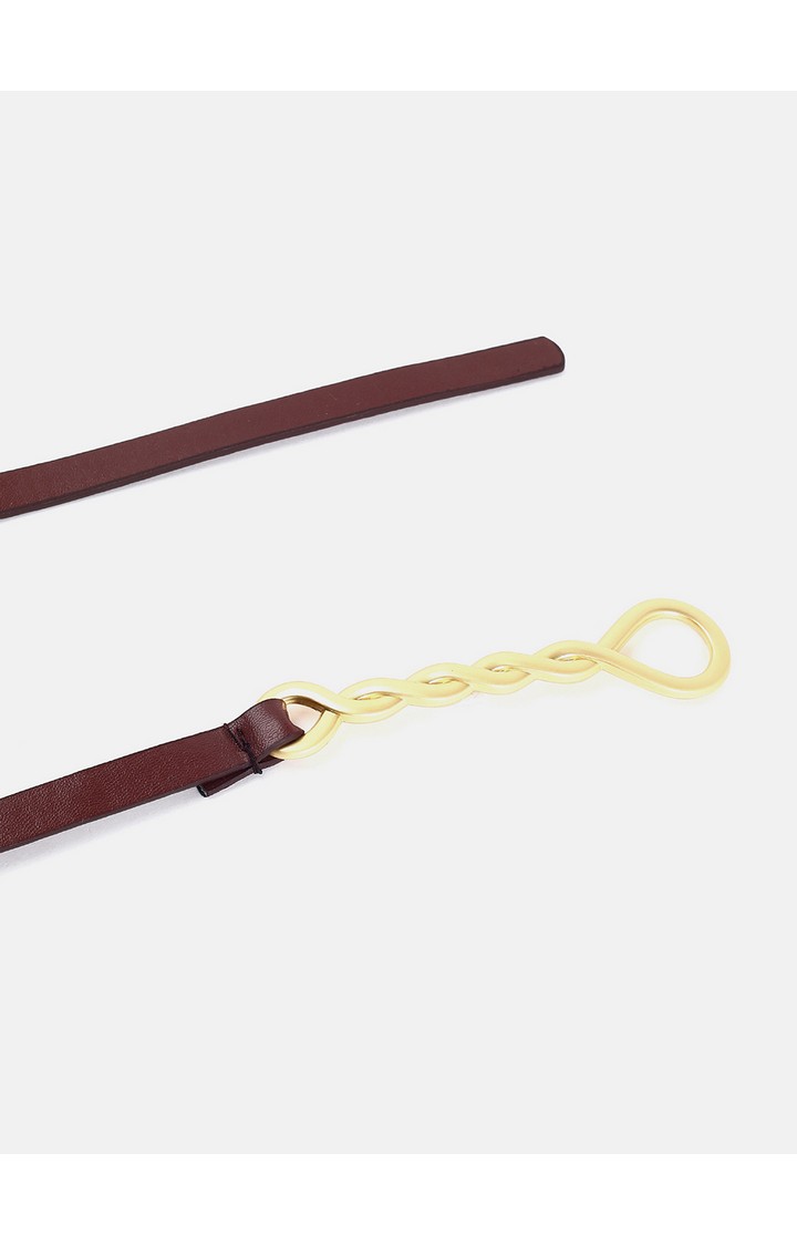 Haute Sauce By Campus Sutra Black Solid Single Clothing Accessory