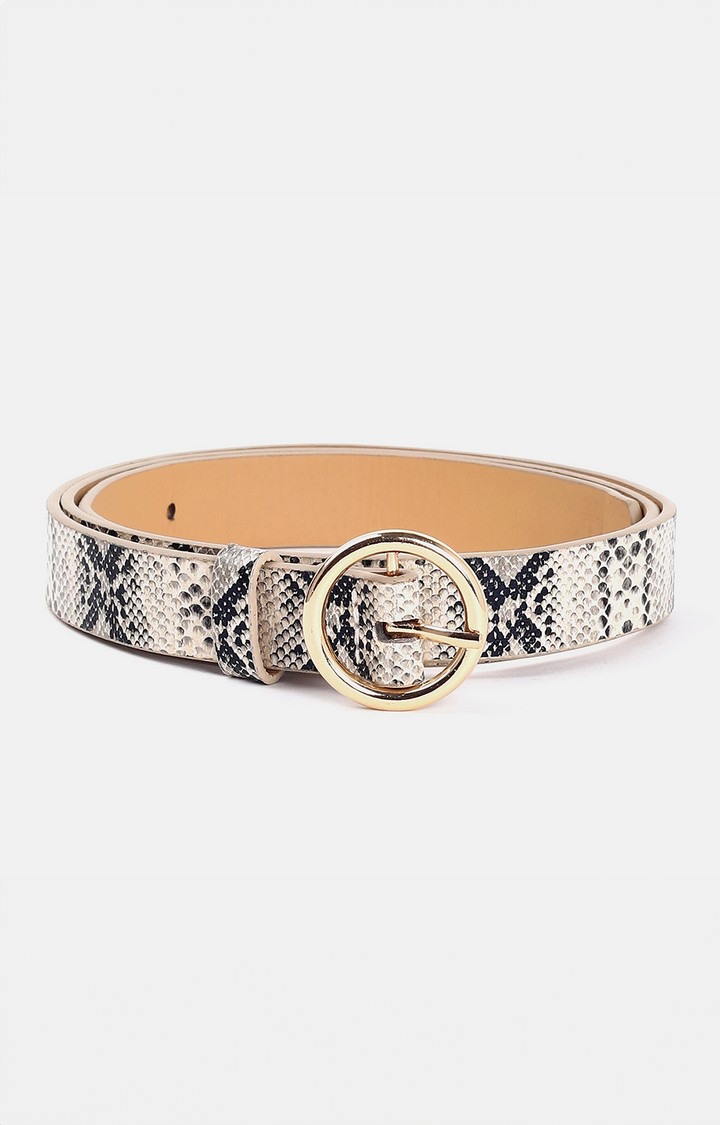 Haute Sauce By Campus Sutra Brown Printed Single Clothing Accessory