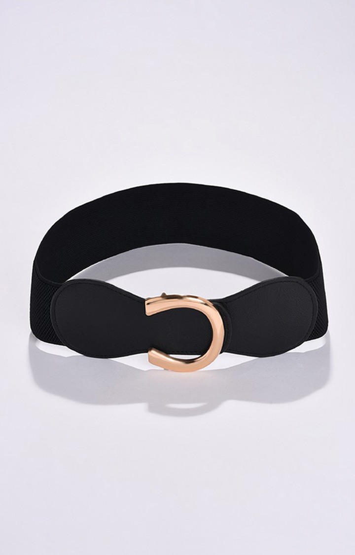 Haute Sauce By Campus Sutra Black Solid Single Clothing Accessory