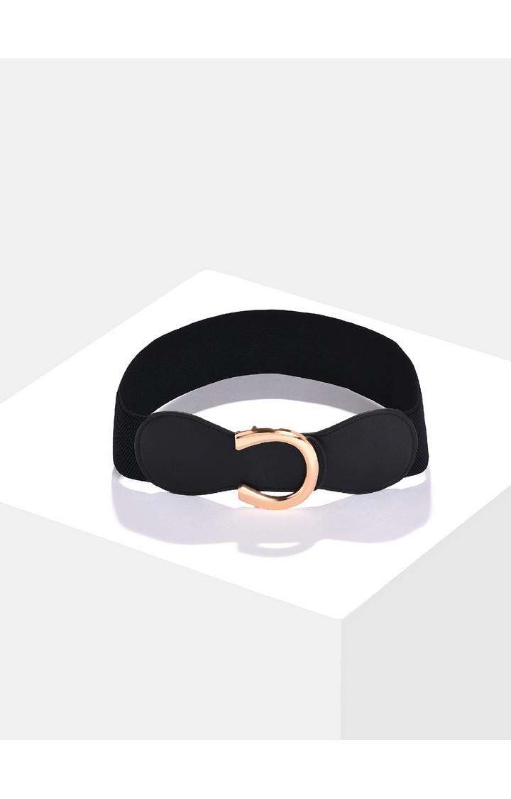 Haute Sauce By Campus Sutra Black Solid Single Clothing Accessory