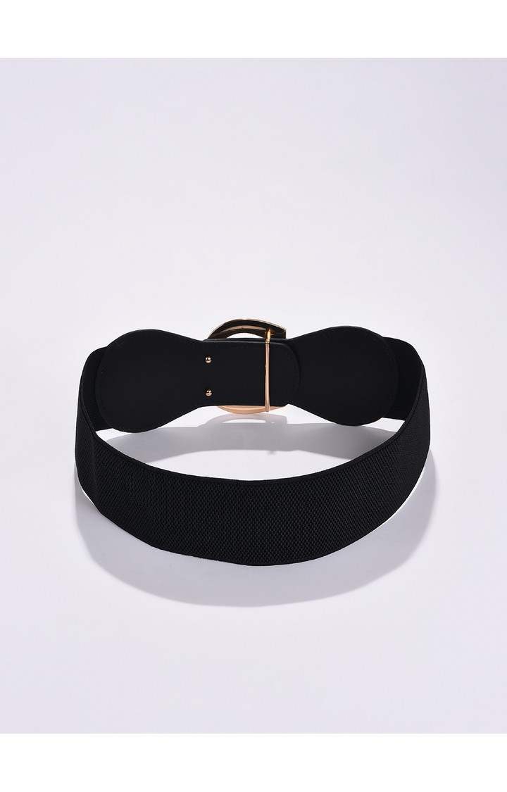 Haute Sauce By Campus Sutra Black Solid Single Clothing Accessory