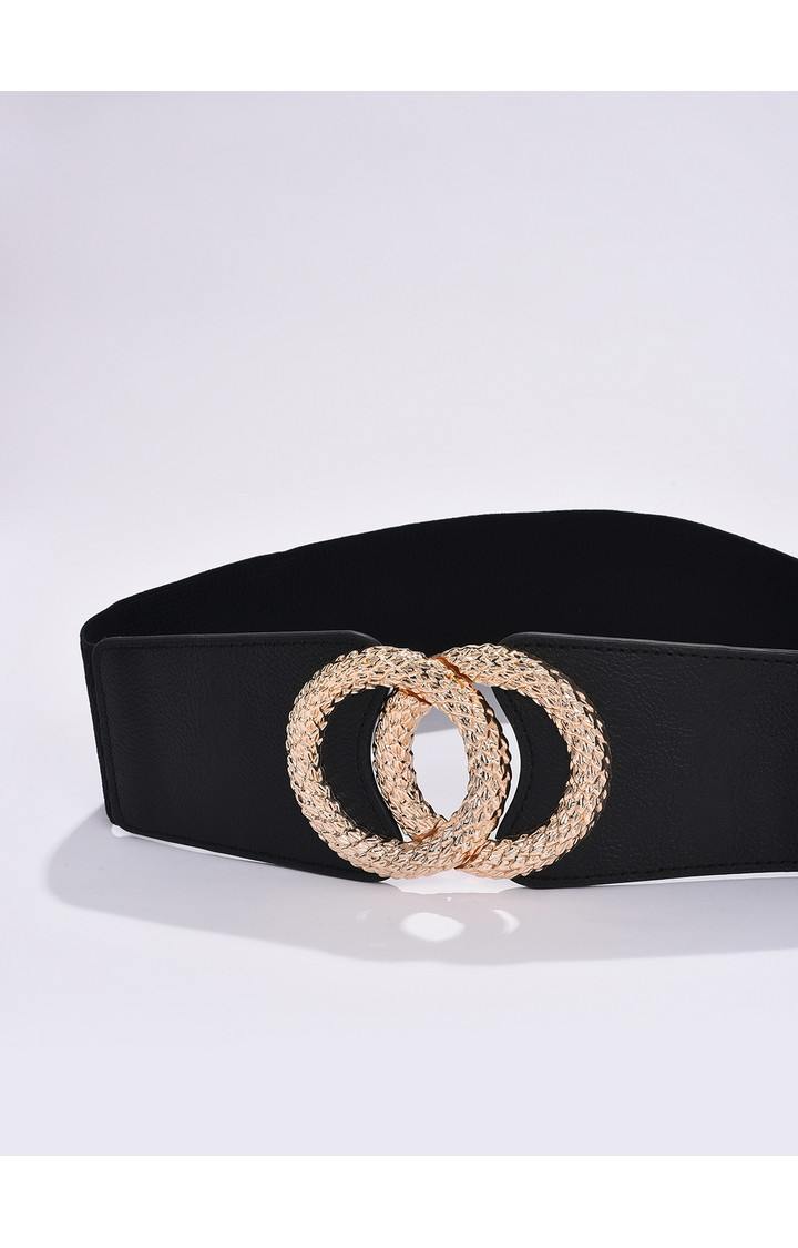 Haute Sauce By Campus Sutra Black Solid Single Clothing Accessory