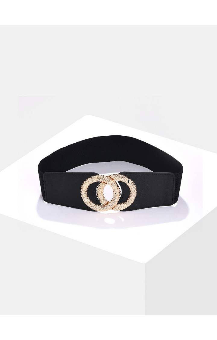 Haute Sauce By Campus Sutra Black Solid Single Clothing Accessory