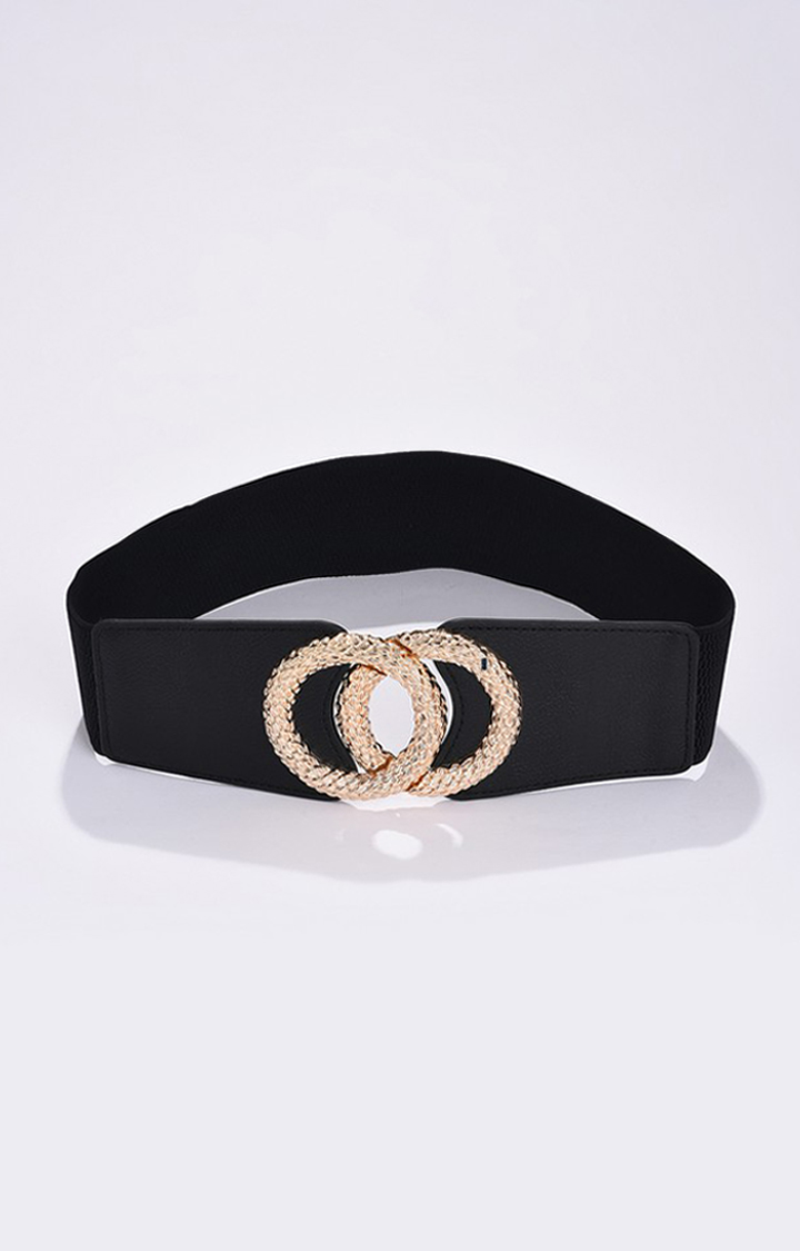 Haute Sauce By Campus Sutra Black Solid Single Clothing Accessory