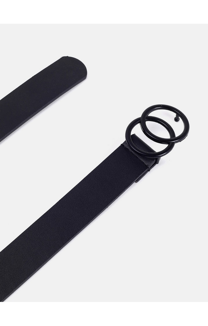 Haute Sauce By Campus Sutra Black Solid Single Clothing Accessory