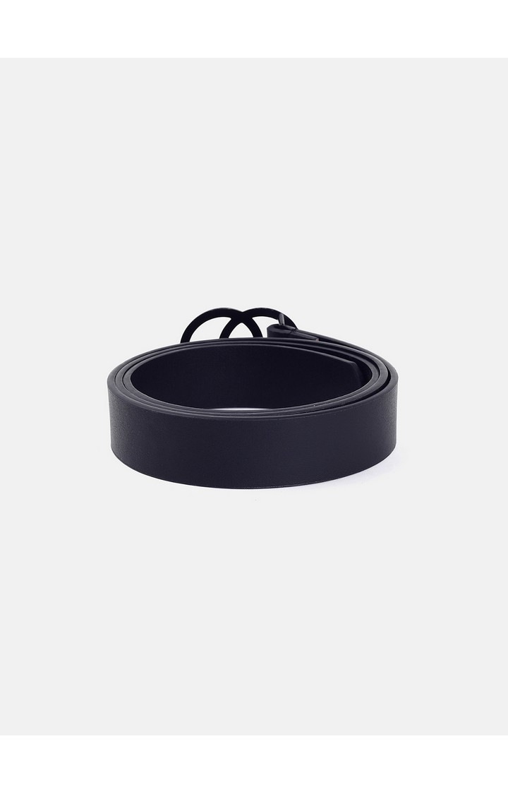 Haute Sauce By Campus Sutra Black Solid Single Clothing Accessory