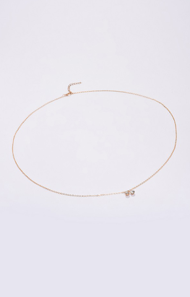 Haute Sauce By Campus Sutra Gold Solid Single Clothing Accessory