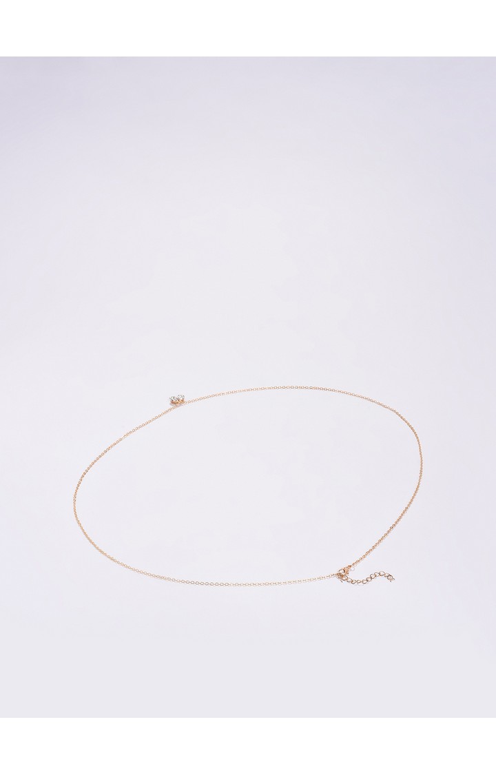 Haute Sauce By Campus Sutra Gold Solid Single Clothing Accessory