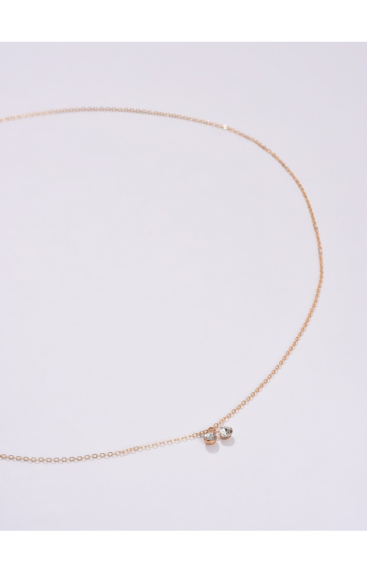 Haute Sauce By Campus Sutra Gold Solid Single Clothing Accessory