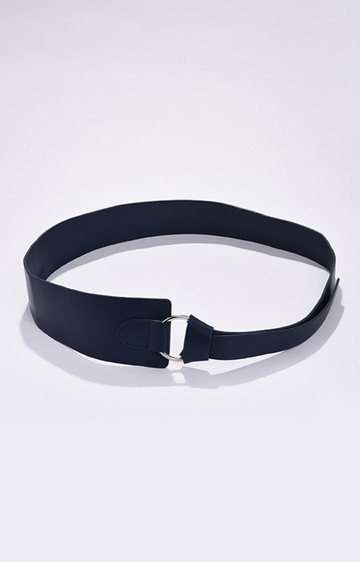 Haute Sauce By Campus Sutra Blue Solid Single Clothing Accessory