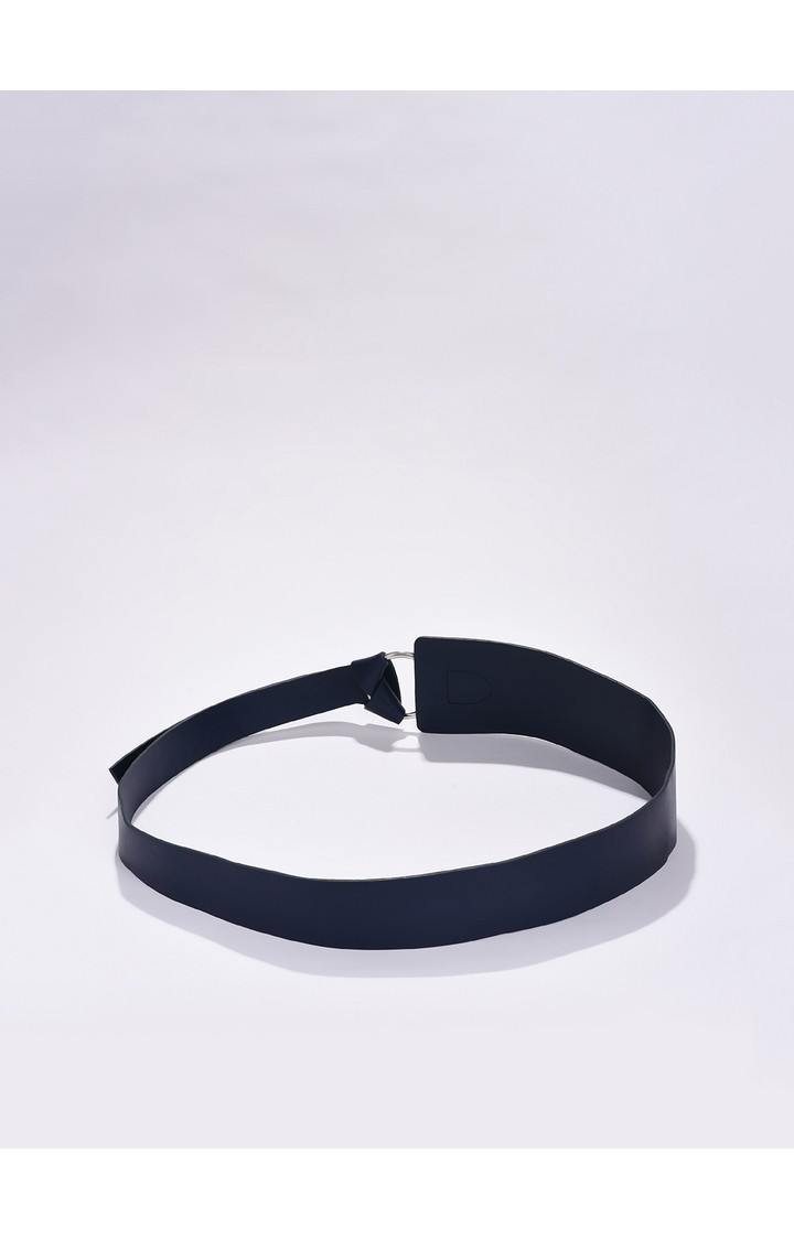 Haute Sauce By Campus Sutra Blue Solid Single Clothing Accessory